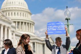 Gender And Reproductive Rights Press Conference At U.S. Capitol