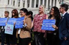 Gender And Reproductive Rights Press Conference At U.S. Capitol