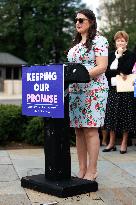 Gender And Reproductive Rights Press Conference At U.S. Capitol