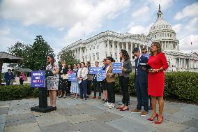 Gender And Reproductive Rights Press Conference At U.S. Capitol