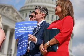 Gender And Reproductive Rights Press Conference At U.S. Capitol