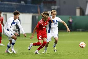 U21 European Championships qualifying match Finland vs Switzerland