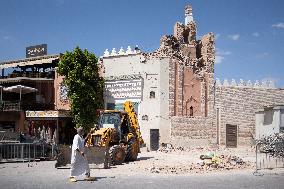 Square Jemaa El Fnain After The Earthquake - Marrakesh