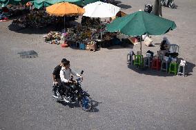 Square Jemaa El Fnain After The Earthquake - Marrakesh