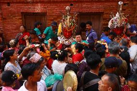 NEPAL-BHAKTAPUR-PANCHA DAN FESTIVAL