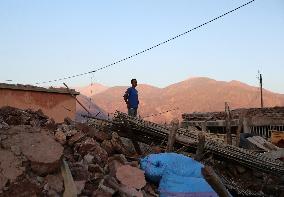 (FOCUS)MOROCCO-AL HAOUZ-EARTHQUAKE-AFTERMATH