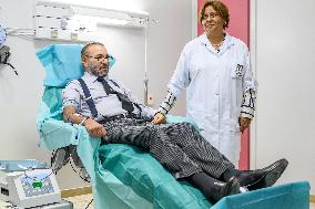 King Mohammed VI Donates His Blood - Marrakesh