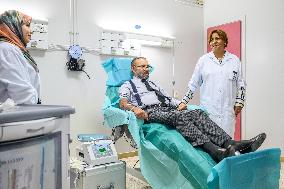 King Mohammed VI Donates His Blood - Marrakesh