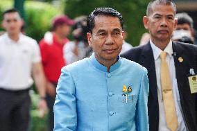 Thai Prime Minister Srettha Thavisin Chairs His First Official Cabinet Meeting.