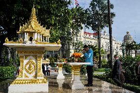 Thai Prime Minister Srettha Thavisin Chairs His First Official Cabinet Meeting.