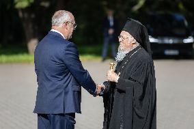 President Karis meets Patriarch Bartholomew