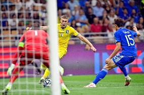 Italy 2-1 Ukraine in EURO 2024 qualifier in Milan