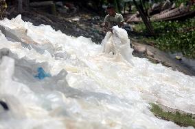 Plastic Sheets Repurposed - Dhaka