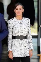 Queen Letizia Attends A School Opening - Madrid