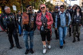 Demonstration In Support Of Rock Singer Milena Slavova