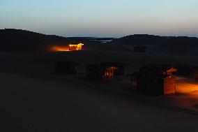 Desert Camp Hotel in Zhongwei