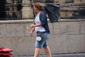 Storm Weather Continues In Cologne