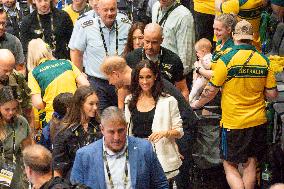 Prince Harry And Meghan Visit Invictus Games In Duesseldorf