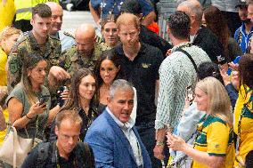 Prince Harry And Meghan Visit Invictus Games In Duesseldorf