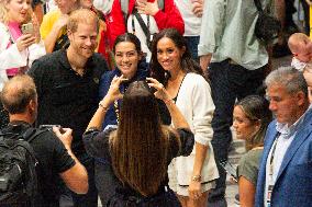 Prince Harry And Meghan Visit Invictus Games In Duesseldorf