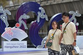 (SP)THAILAND-BANGKOK-HANGZHOU ASIAN GAMES-DECORATIONS