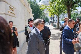 Bill Gates On Capitol Hill