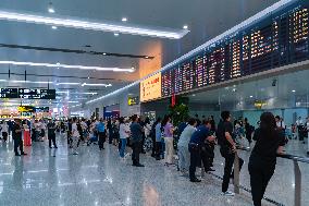 Jiangbei International Airport in Chongqing, China