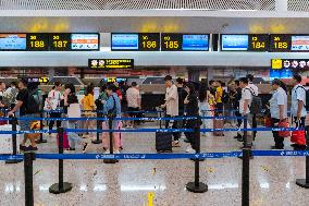 Jiangbei International Airport in Chongqing, China