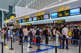 Jiangbei International Airport in Chongqing, China