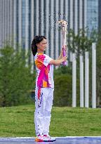 (SP)CHINA-TAIZHOU-ASIAN GAMES-TORCH RELAY (CN)