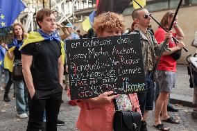 Pro-Ukraine Protest - Paris