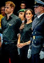 Harry And Meghan Watch The Wheelchair Basketball Finals - Dusseldorf