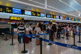 Jiangbei International Airport in Chongqing, China