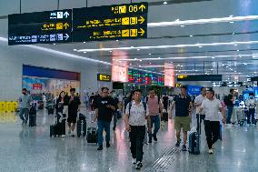 Jiangbei International Airport in Chongqing, China