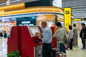 Jiangbei International Airport in Chongqing, China