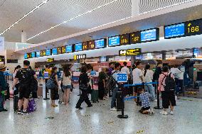 Jiangbei International Airport in Chongqing, China