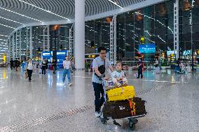 Jiangbei International Airport in Chongqing, China