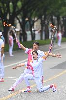 (SP)CHINA-TAIZHOU-ASIAN GAMES-TORCH RELAY (CN)