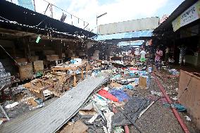 Hundreds Of Shops Gutted In Market Fire - Bangladesh