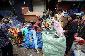 Hundreds Of Shops Gutted In Market Fire - Bangladesh