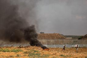 6 Killed In Gaza Border Blast During Rioting