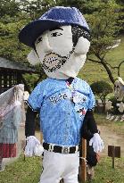 Scarecrow festival in northeastern Japan