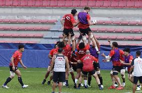 Rugby World Cup: Japan team's training