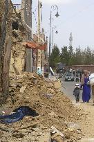 Aftermath of deadly earthquake in Morocco