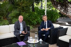 Gerlad Darmanin Visits Corsica - Ajaccio