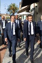 Gerlad Darmanin Visits Corsica - Ajaccio