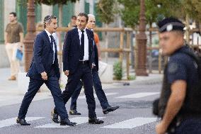 Gerlad Darmanin Visits Corsica - Ajaccio