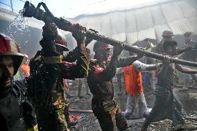 Fire In Dhaka