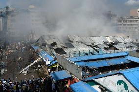 Fire In Dhaka