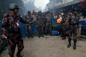 Fire In Dhaka